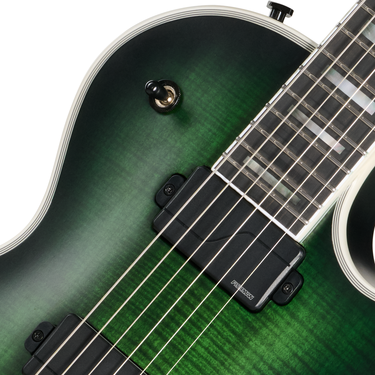 Epiphone Prophecy Les Paul, Forest Phantom Satin Electric Guitar Epiphone