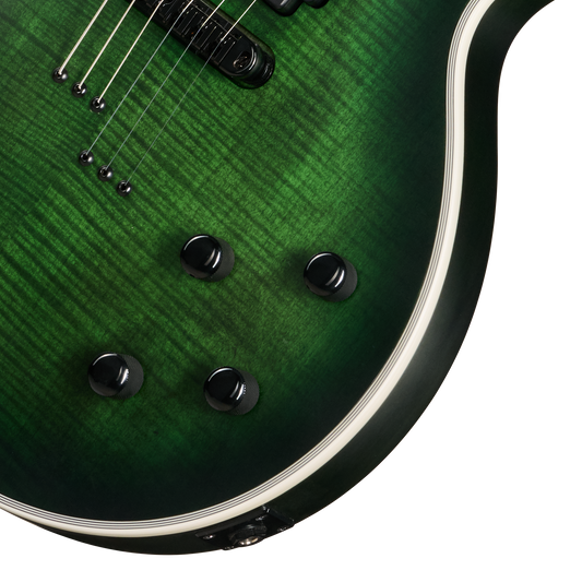 Epiphone Prophecy Les Paul, Forest Phantom Satin Electric Guitar Epiphone
