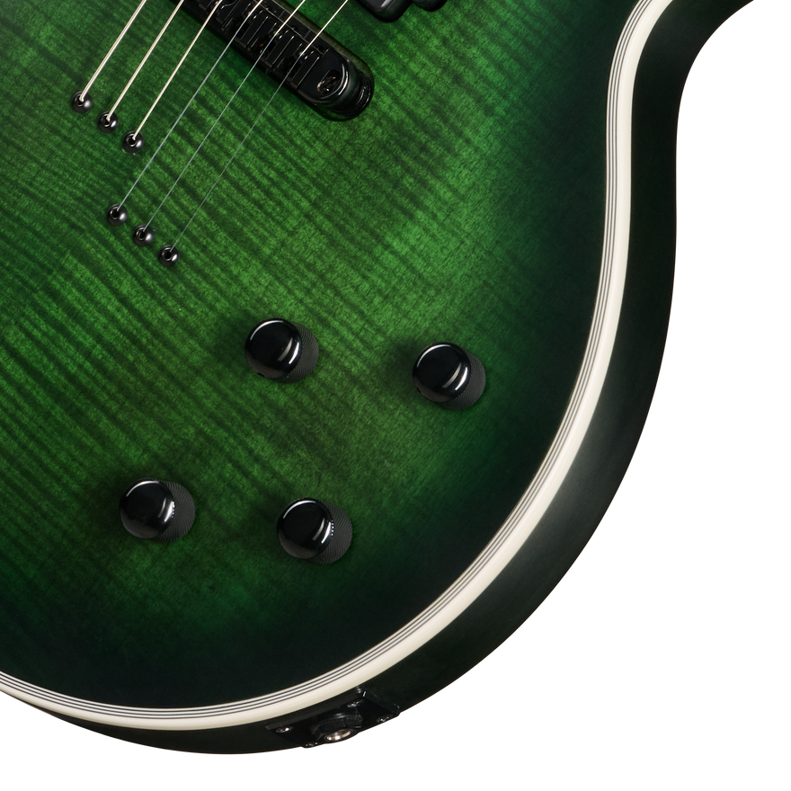 Epiphone Prophecy Les Paul, Forest Phantom Satin Electric Guitar Epiphone