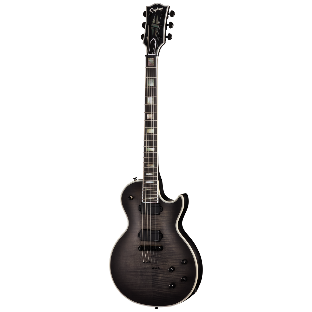 Epiphone Prophecy Les Paul, Obsidian Storm Satin Electric Guitar Epiphone