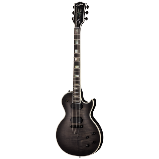 Epiphone Prophecy Les Paul, Obsidian Storm Satin Electric Guitar Epiphone