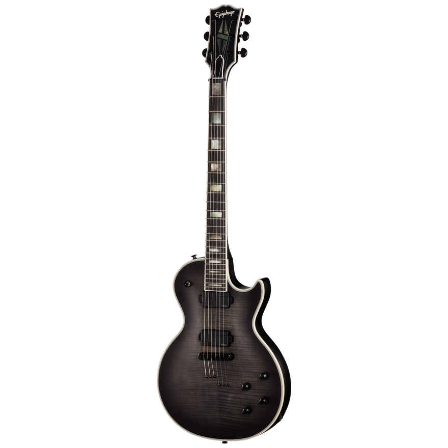 Epiphone Prophecy Les Paul, Obsidian Storm Satin Electric Guitar Epiphone