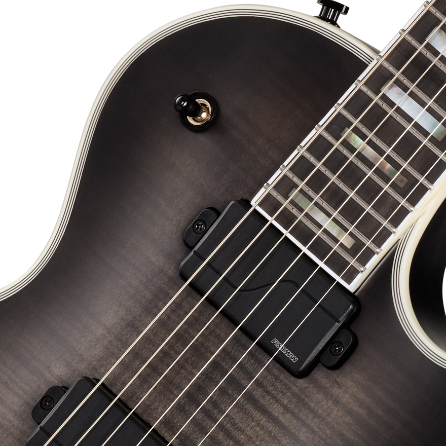 Epiphone Prophecy Les Paul, Obsidian Storm Satin Electric Guitar Epiphone