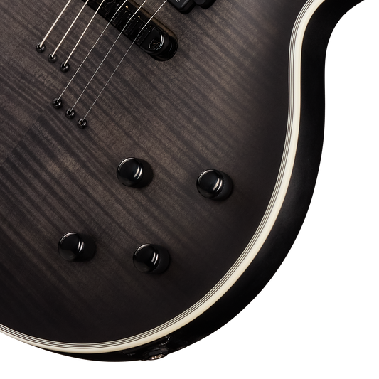 Epiphone Prophecy Les Paul, Obsidian Storm Satin Electric Guitar Epiphone