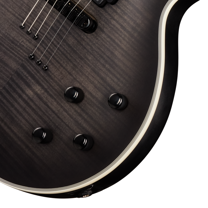 Epiphone Prophecy Les Paul, Obsidian Storm Satin Electric Guitar Epiphone