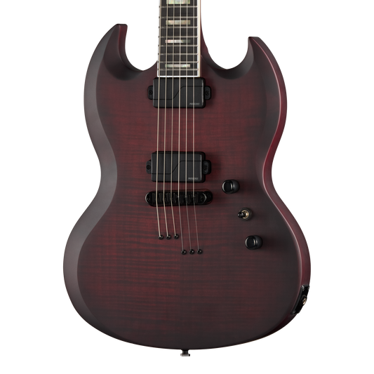 Epiphone Prophecy SG, Crimson Fog Satin Electric Guitar Epiphone