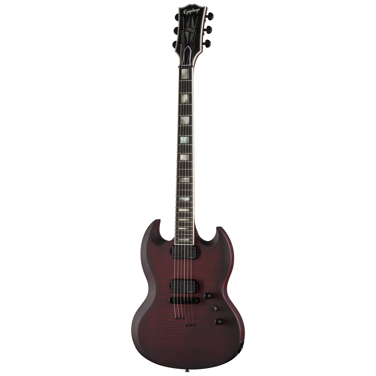 Epiphone Prophecy SG, Crimson Fog Satin Electric Guitar Epiphone