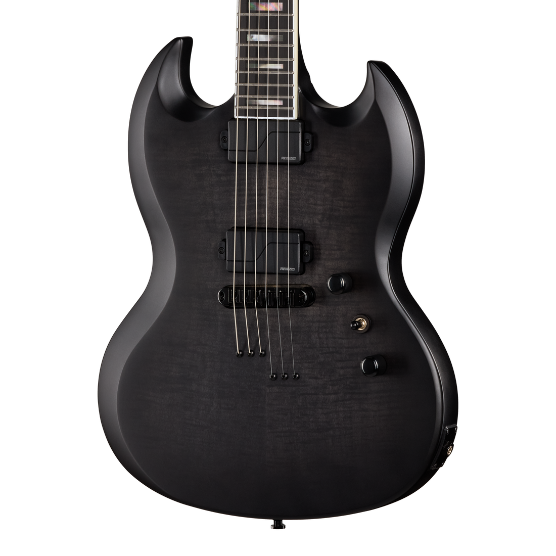 Epiphone Prophecy SG, Obsidian Storm Satin Electric Guitar Epiphone