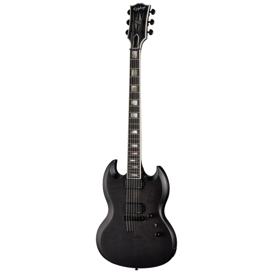 Epiphone Prophecy SG, Obsidian Storm Satin Electric Guitar Epiphone