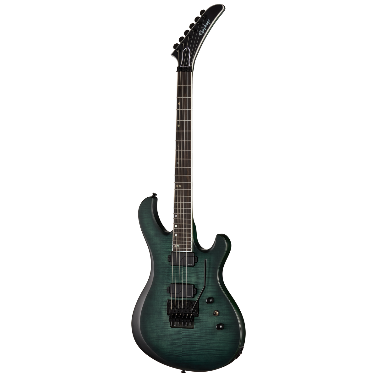 Epiphone Prophecy Victory FR, Aqua Smoke Satin Electric Guitar Epiphone