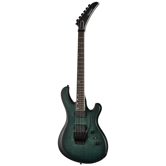 Epiphone Prophecy Victory FR, Aqua Smoke Satin Electric Guitar Epiphone