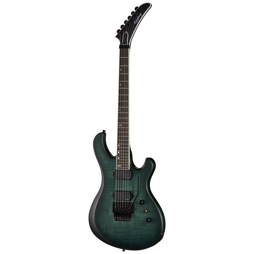 Epiphone Prophecy Victory FR, Aqua Smoke Satin Electric Guitar Epiphone