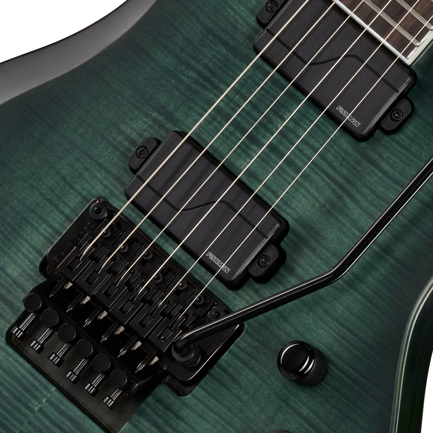 Epiphone Prophecy Victory FR, Aqua Smoke Satin Electric Guitar Epiphone