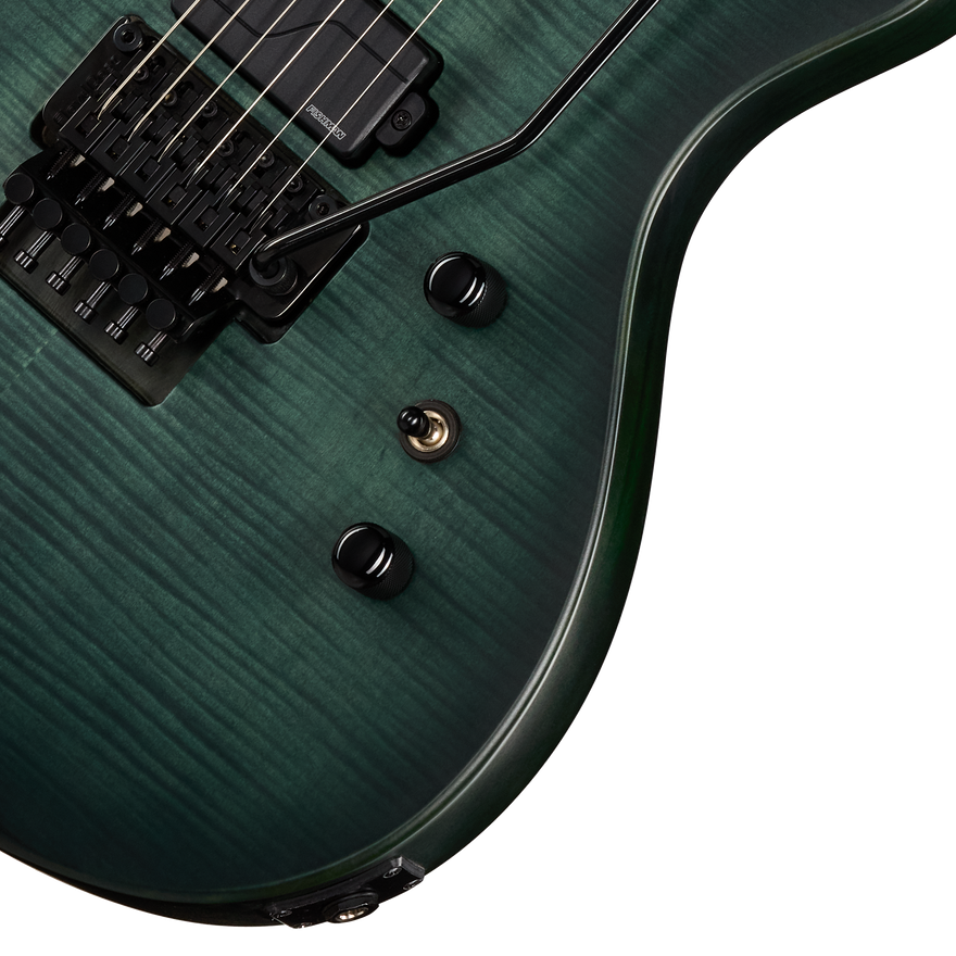 Epiphone Prophecy Victory FR, Aqua Smoke Satin Electric Guitar Epiphone