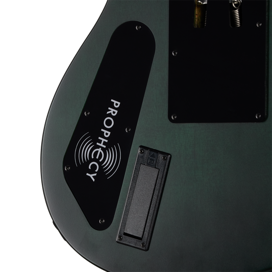 Epiphone Prophecy Victory FR, Aqua Smoke Satin Electric Guitar Epiphone