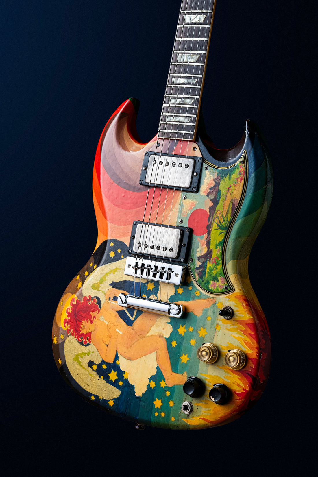 Eric Clapton's 1964 SG The Fool by Eleanor Jane