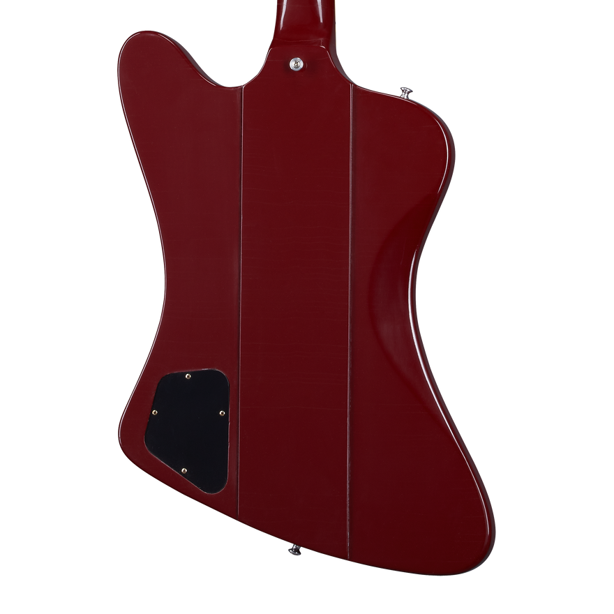 Gibson Custom 1963 Firebird V with Maestro Vibrola, Ultra Light Aged, Ember Red Electric Guitar Gibson Custom