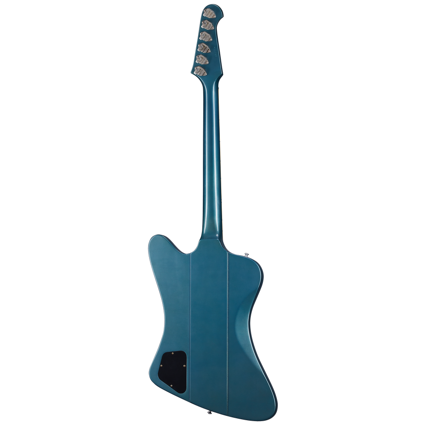 Gibson Custom 1963 Firebird V with Maestro Vibrola, Ultra Light Aged, Pelham Blue Electric Guitar Gibson Custom