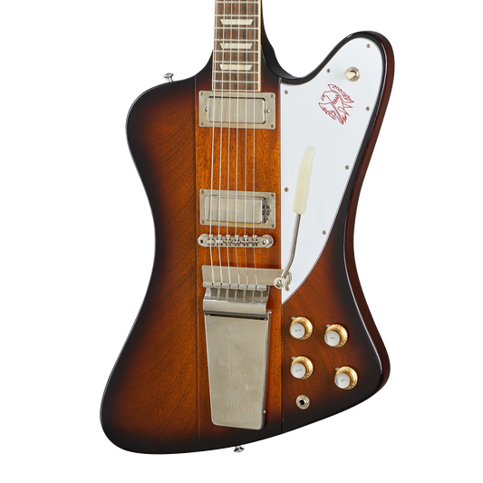 Gibson Custom 1963 Firebird V Reissue, VOS, Vintage Sunburst Electric Guitar Gibson Custom