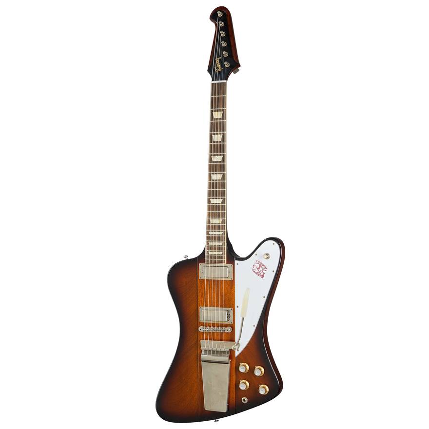 Gibson Custom 1963 Firebird V Reissue, VOS, Vintage Sunburst Electric Guitar Gibson Custom