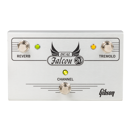 Gibson Amplifiers Dual Falcon 20 2x10 Combo, Cream Bronco Vinyl with Oxblood Grille Combo Amplifier Gibson