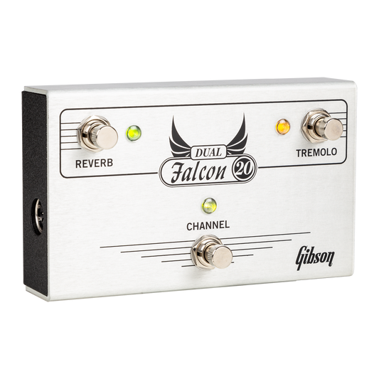 Gibson Amplifiers Dual Falcon 20 2x10 Combo, Cream Bronco Vinyl with Oxblood Grille Combo Amplifier Gibson