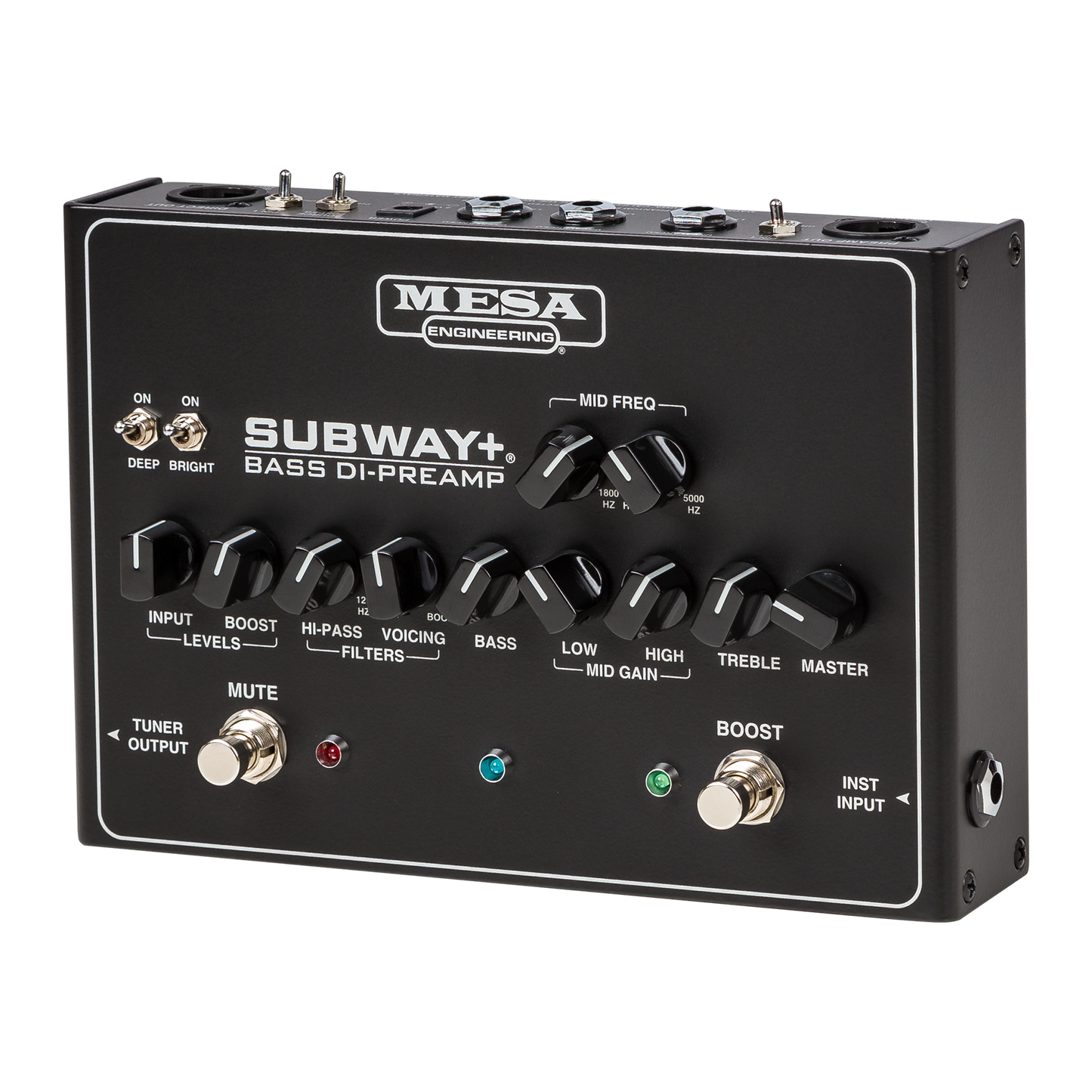 ベース Mesa Boogie SUBWAY BASS DI PREAMP Mesa/Boogie Subway+ Bass DI-Preamp Box – Gibson