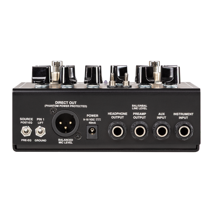 Mesa/Boogie Subway+ Bass DI-Preamp II, Black Pedal Mesa/Boogie