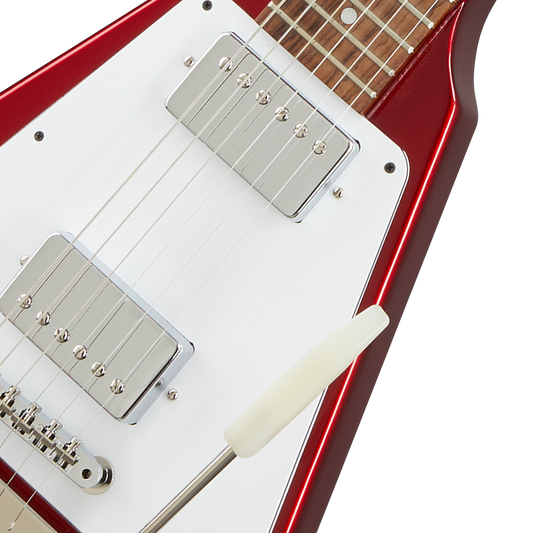 Gibson Custom 1967 Mahogany Flying V Reissue, Gloss, Sparkling Burgundy Electric Guitar Gibson Custom