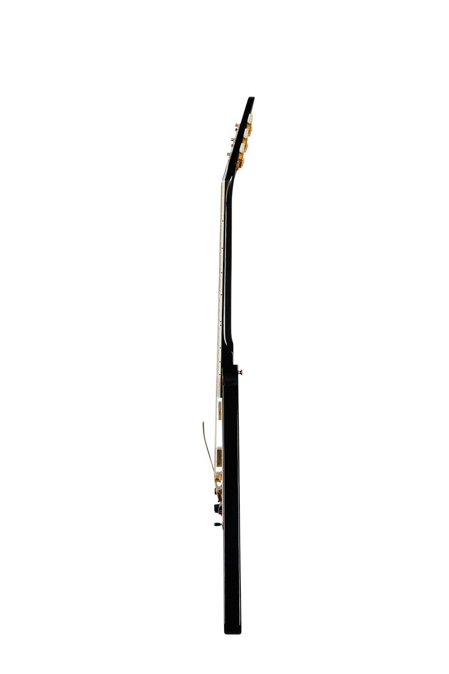 Gibson Custom Jimi Hendrix™ 1969 Flying V, Left-Handed, Aged Ebony Electric Guitar Gibson Custom