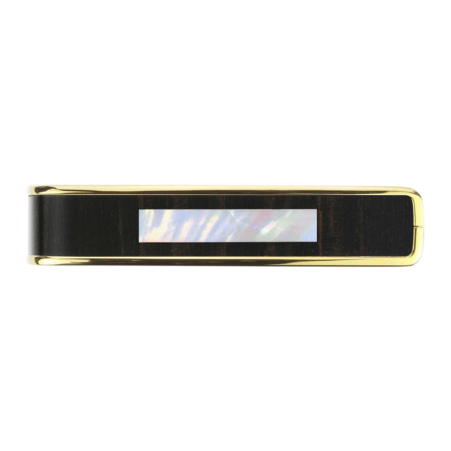 Gibson Large Block Ebony Capo, 24K Gold, Exclusive Capo Gibson