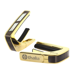 Gibson Split Parallelogram Rosewood Capo, 24K Gold, Exclusive Capo Gibson