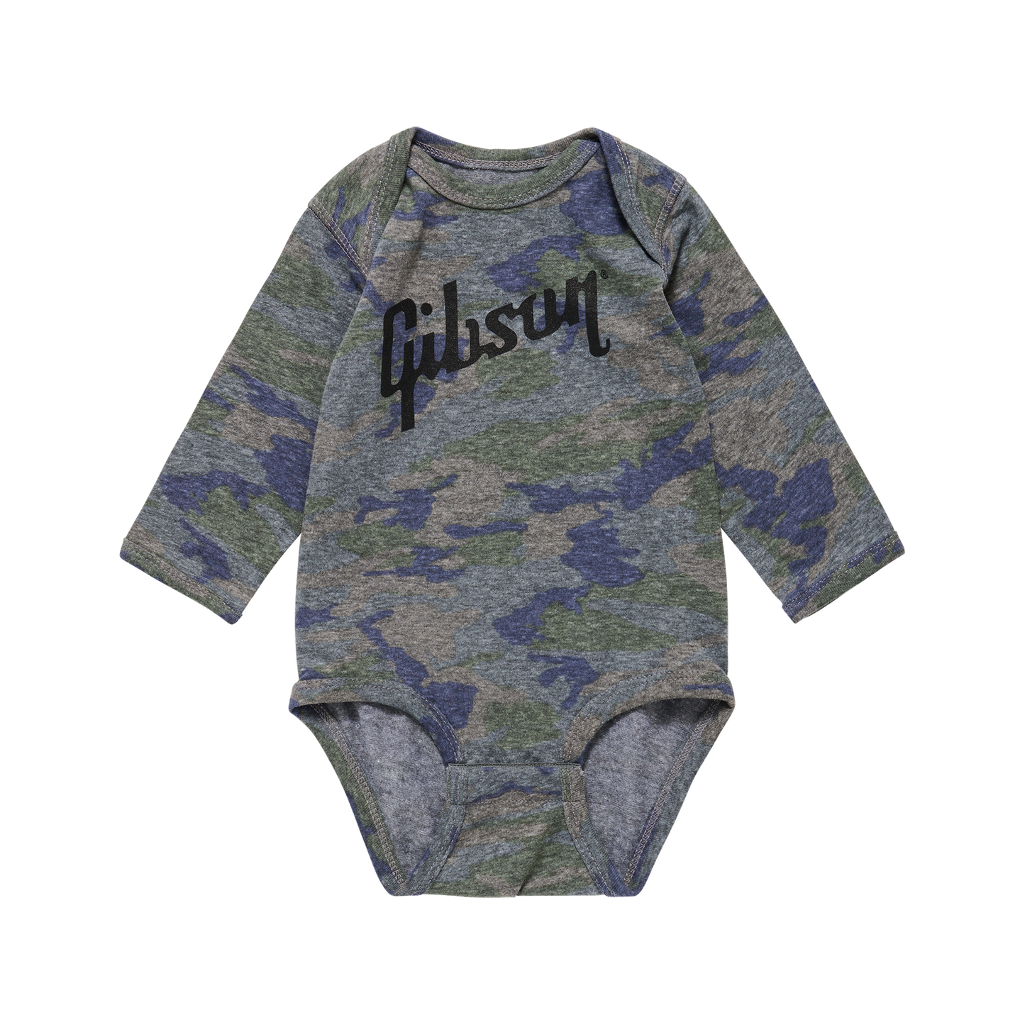 Gibson Camo Baby Onesie Kids Gibson 3M Camouflage