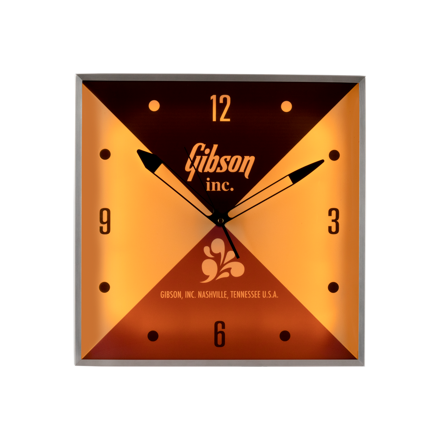 Gibson Vintage Lighted Wall Clock, Gibson Inc. (EU) Clock Gibson