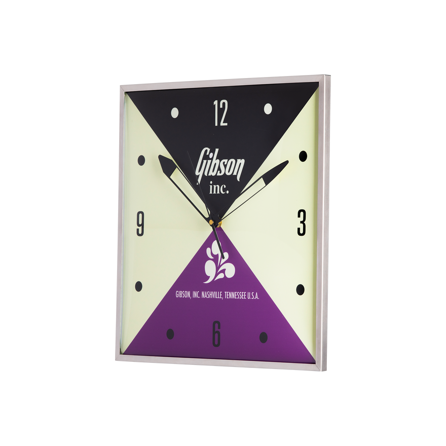 Gibson Vintage Lighted Wall Clock, Gibson Inc. (EU) Clock Gibson