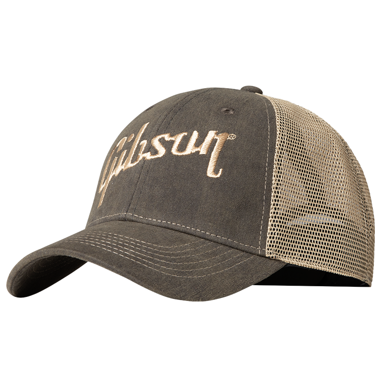 Gibson Faded Denim Hat Headwear Gibson