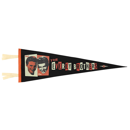 Gibson x Everly Brothers Oxford Pennant, The Everly Brothers Pennant Gibson