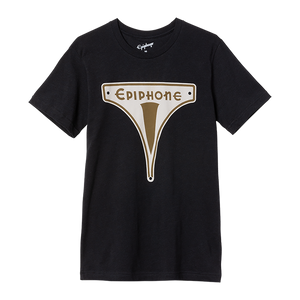 Epiphone Vintage Badge Tee Shirts & Tops Epiphone Black XS