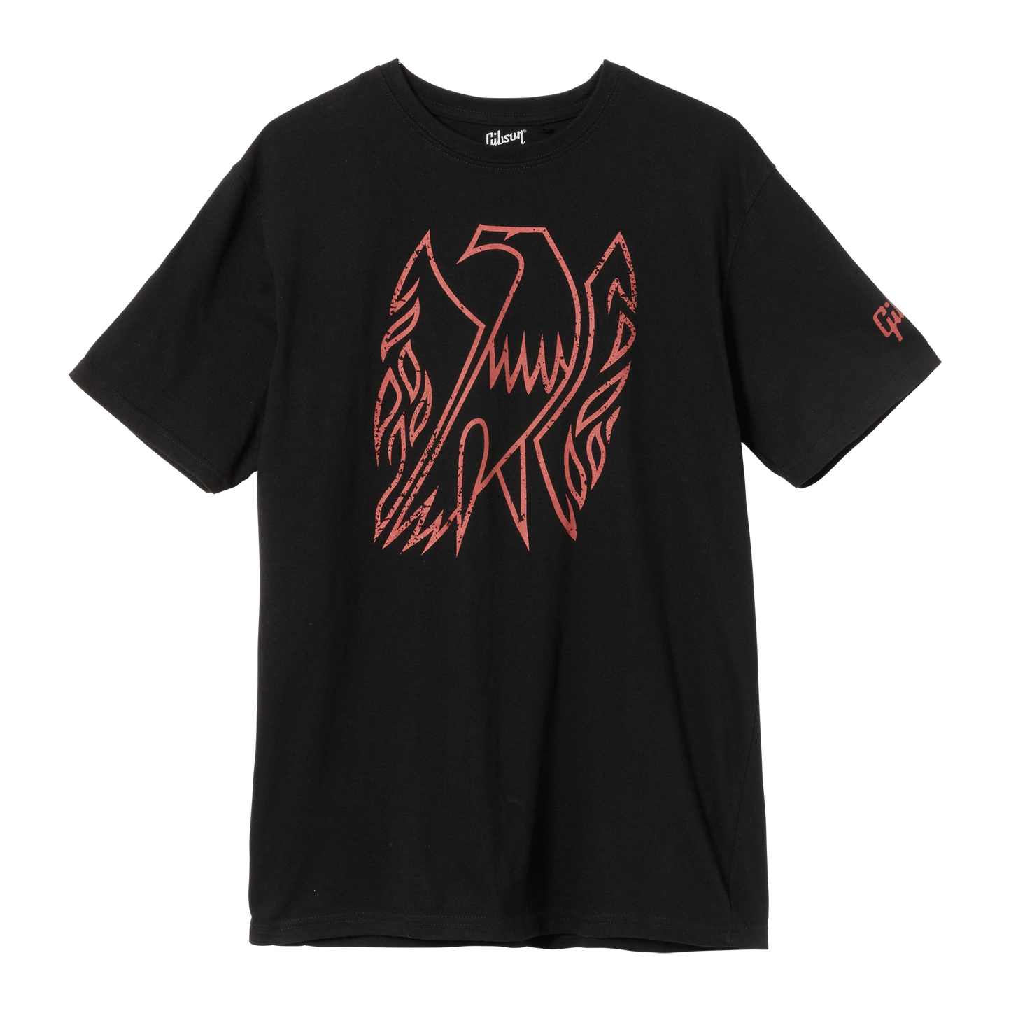 Gibson Firebird Tee Shirts & Tops Gibson Black Small