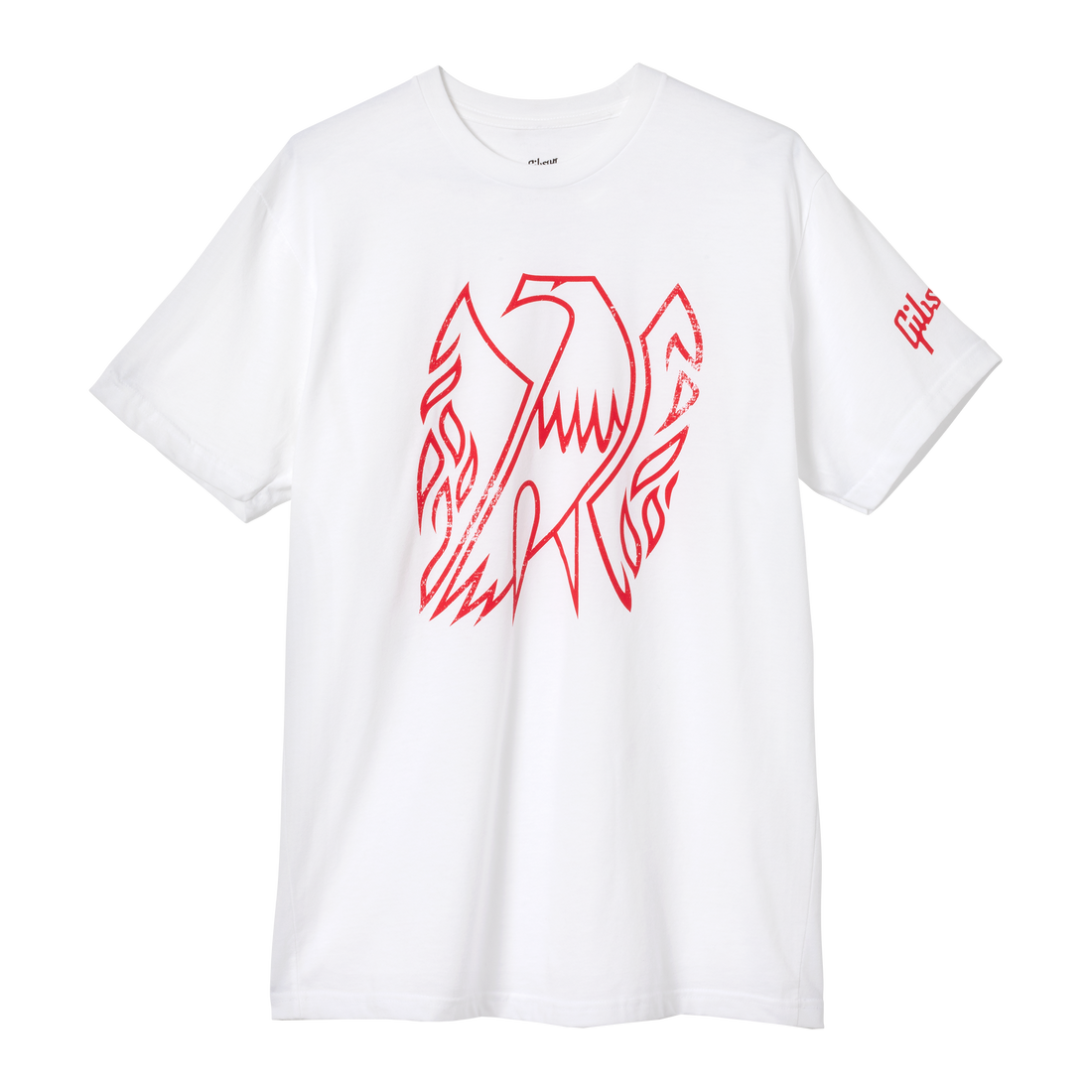 Gibson Firebird Tee Shirts & Tops Gibson White Small