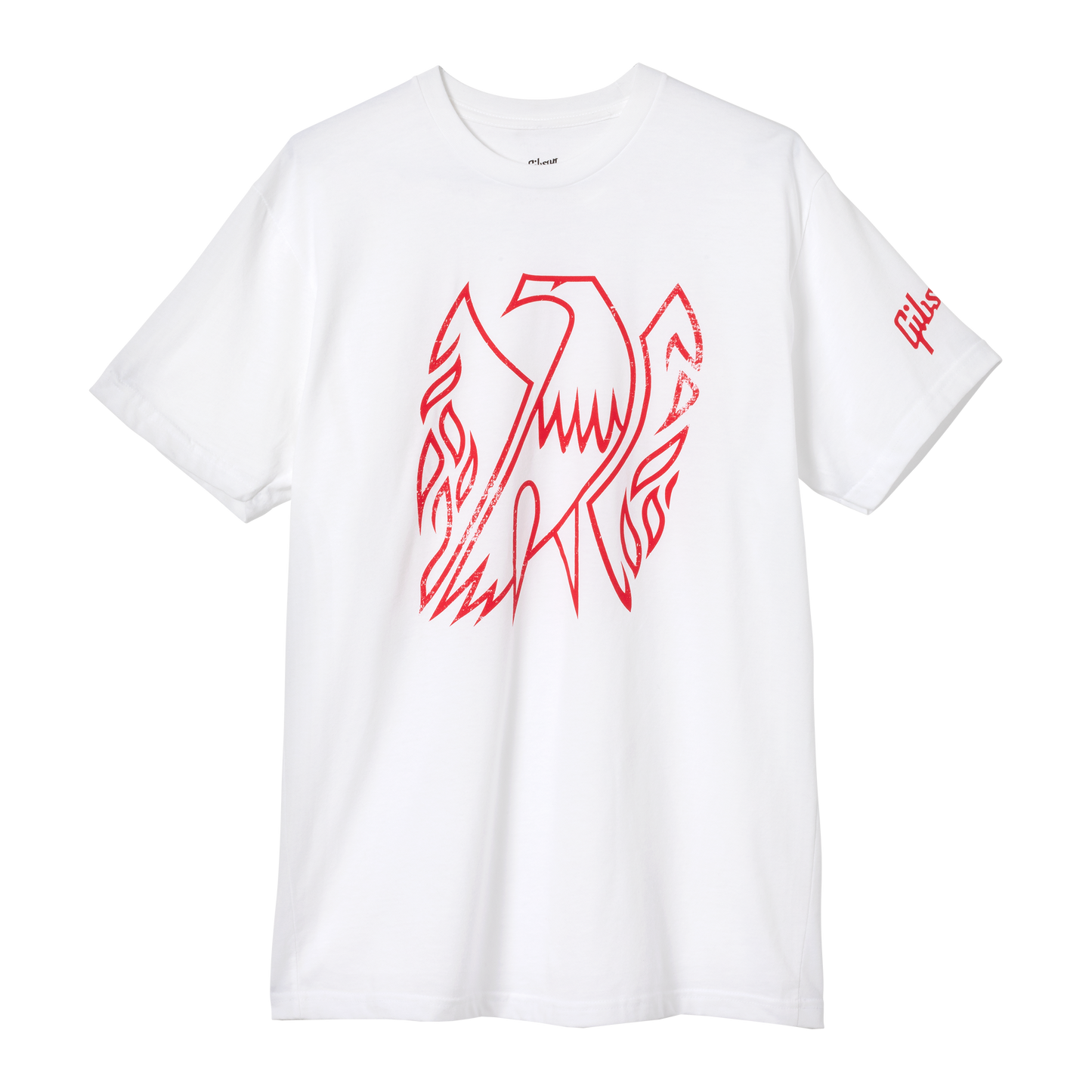 Gibson Firebird Tee Shirts & Tops Gibson White Small