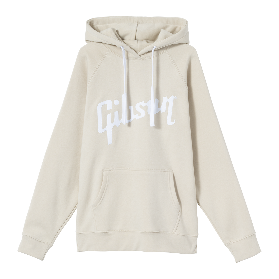 Gibson Felt Logo Pullover Sweatshirt Gibson Small Cream
