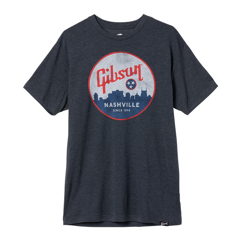 Gibson Nashville Men's Tee Shirts & Tops Gibson Blue XS