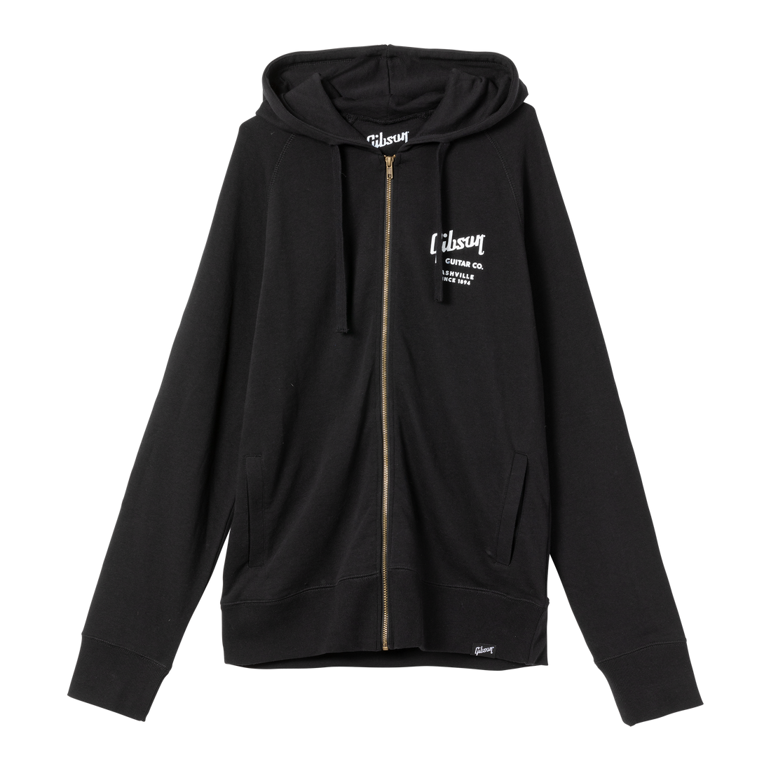 Roadie Fullzip Hoodie Sweatshirt Gibson Extra Small Black