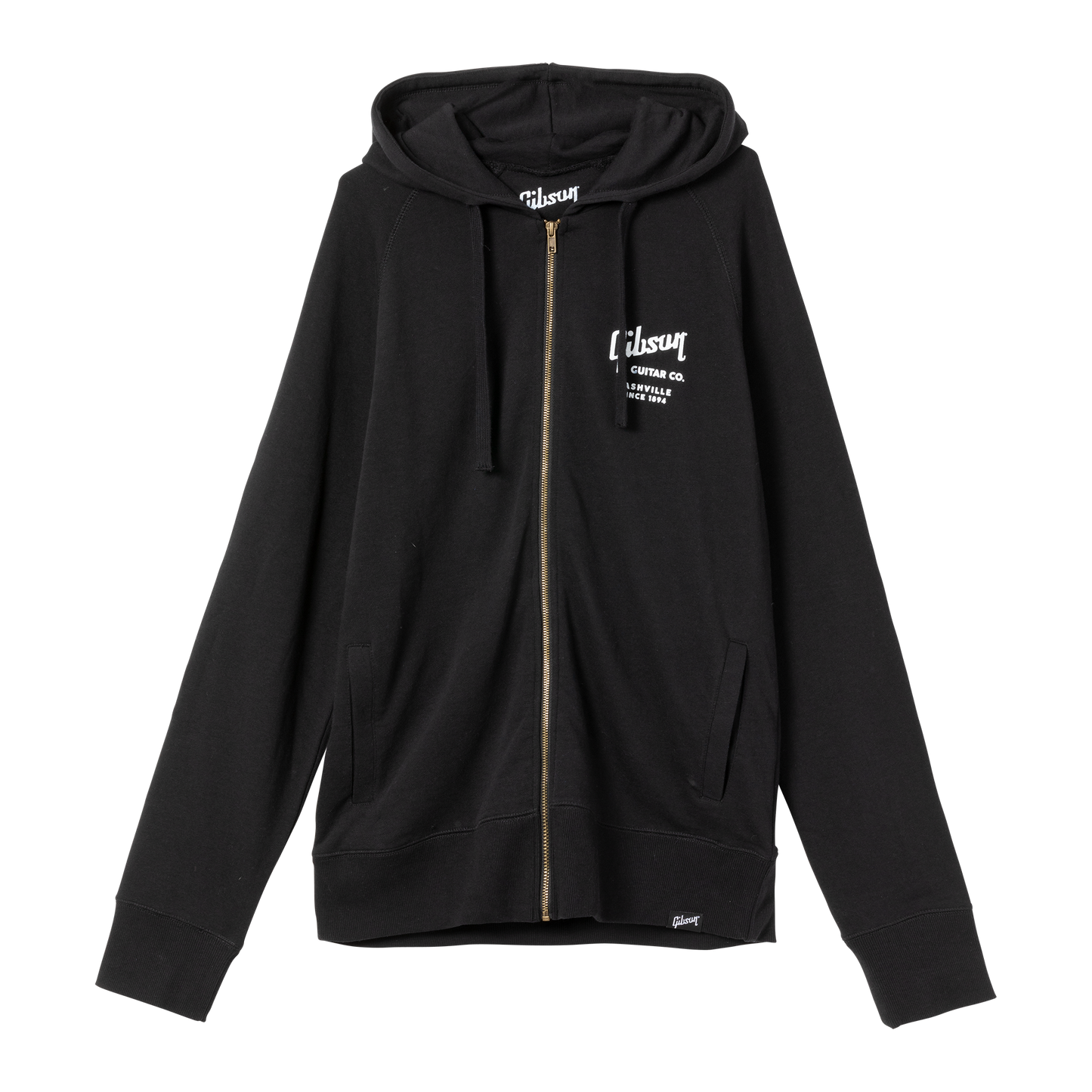 Roadie Fullzip Hoodie Sweatshirt Gibson Extra Small Black