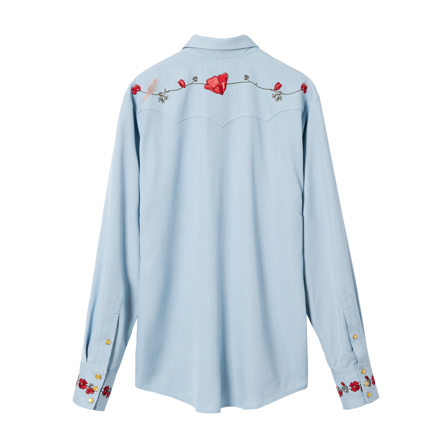 H Bar C x Gibson Dove Denim Shirt, Exclusive Shirts & Tops Gibson