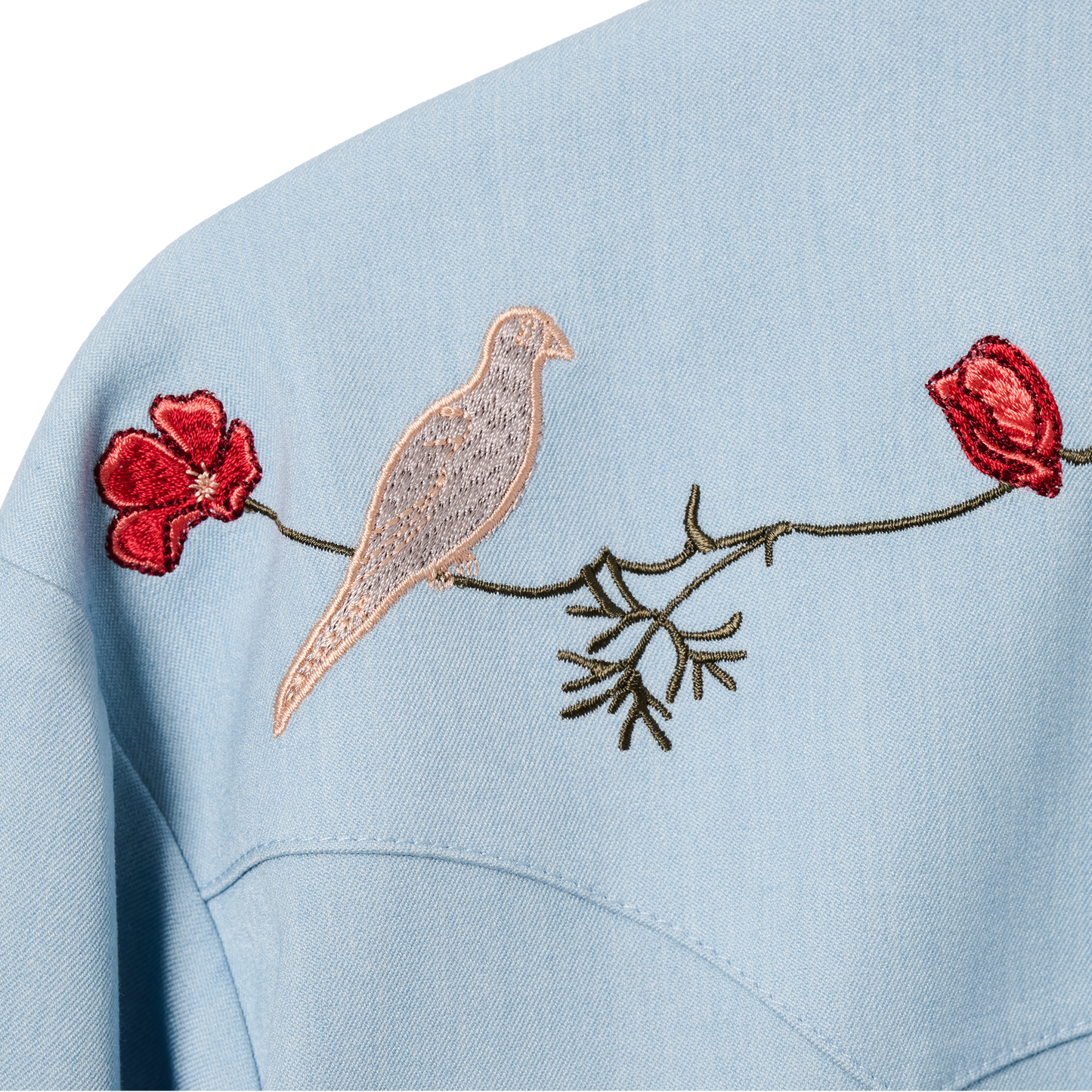 H Bar C x Gibson Dove Denim Shirt, Exclusive Shirts & Tops Gibson