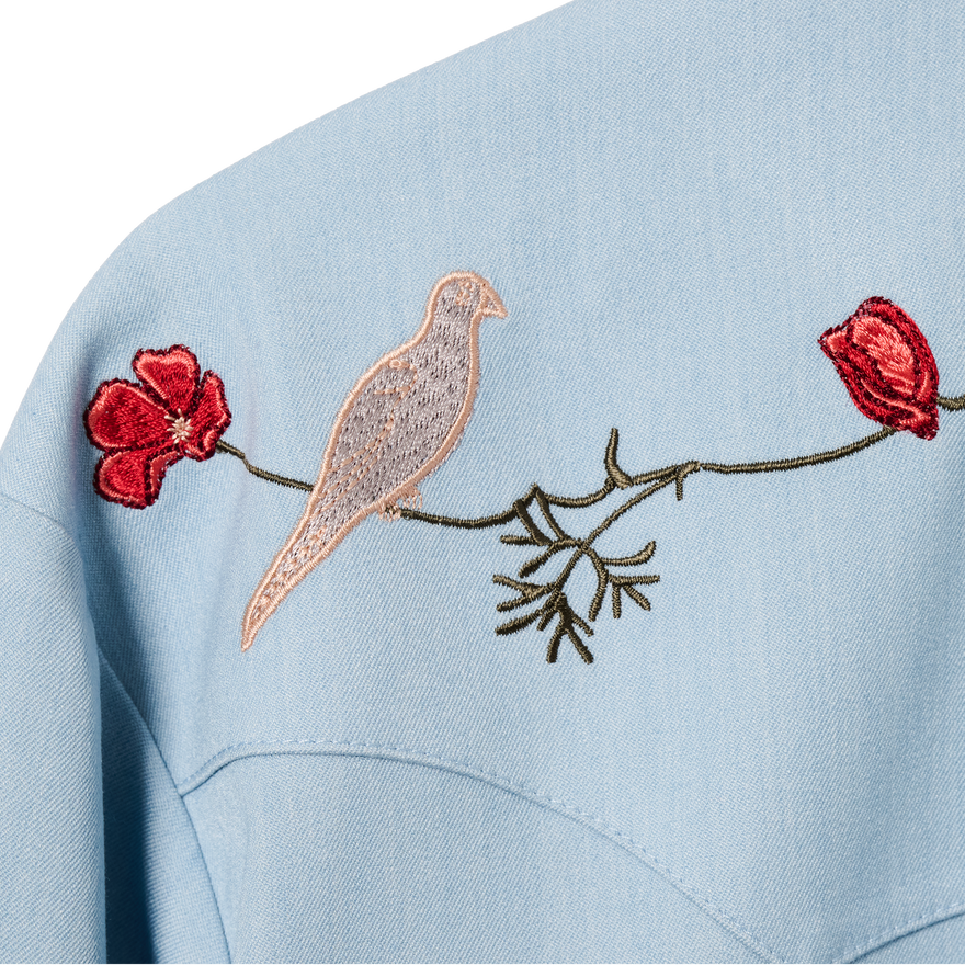 H Bar C x Gibson Dove Denim Shirt, Exclusive Shirts & Tops Gibson