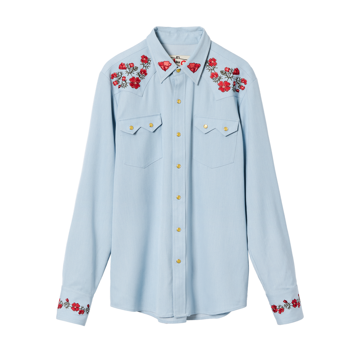 H Bar C x Gibson Dove Denim Shirt, Exclusive Shirts & Tops Gibson XS Denim