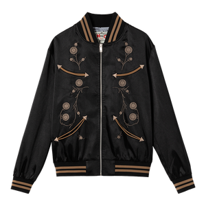 H Bar C x Gibson J-200 Odessa Unisex Jacket Outerwear Gibson Black XS